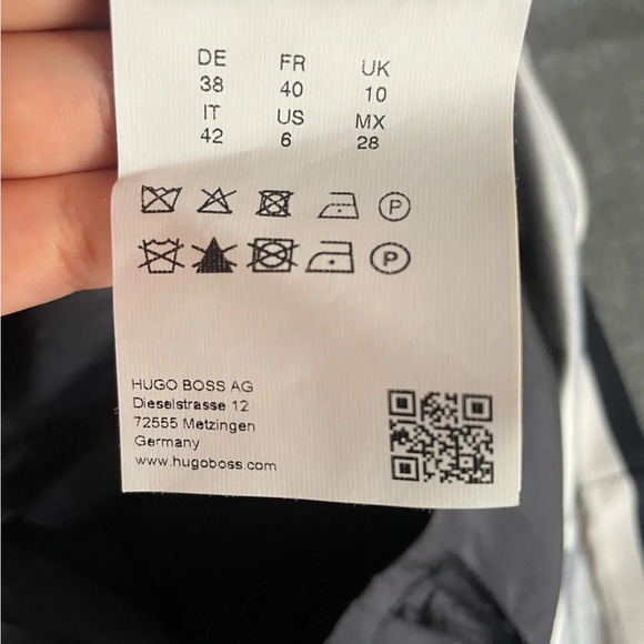 Boss by Hugo Boss striped Woman dress, white and navy - Picture 7 of 10